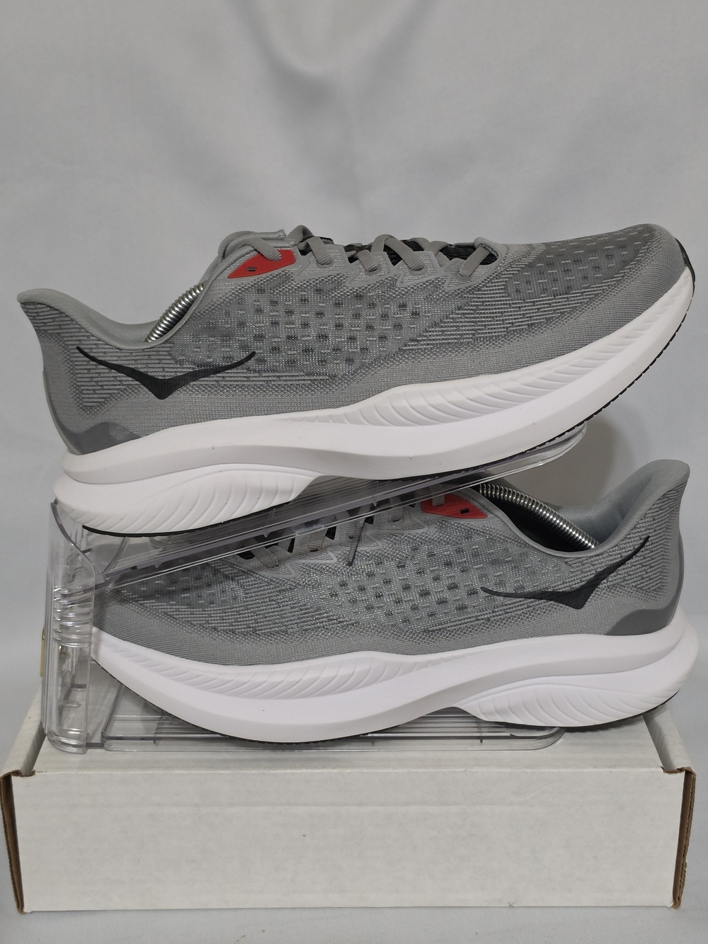 HOKA One Mach 6 LA 'Stellar Grey Running Shoes US Men Size 12.5 (NWOT) - Picture 4 of 11